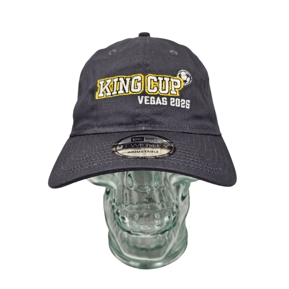 King Cup Vegas 2025 Soccer In Sun New Era 9Twenty‎ Strapback Adjustable Gray